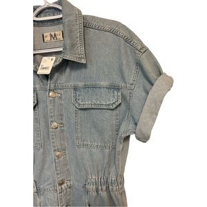 Free People Marci Denim Jumpsuit (NWT) Size Medium